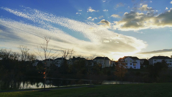 Cold Front Sunset