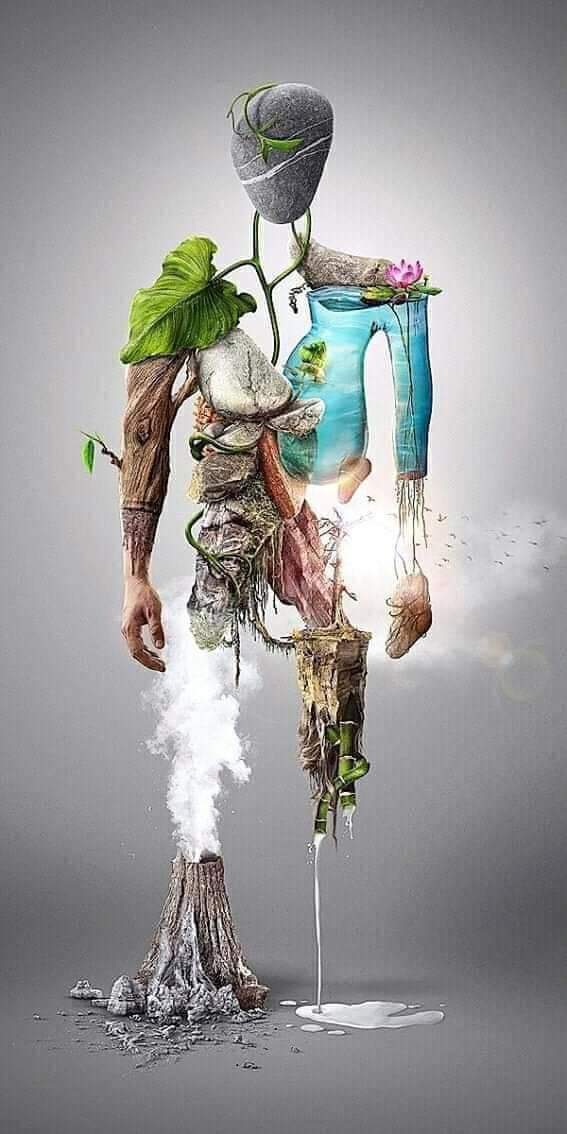 Human base sculpture