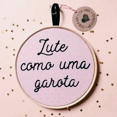 lute como uma garota