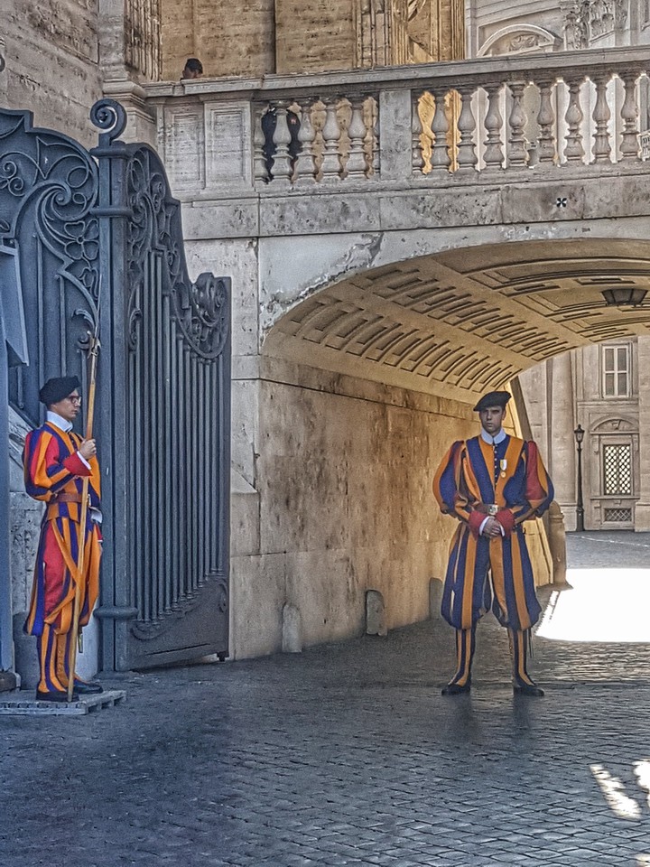 Vatican guards