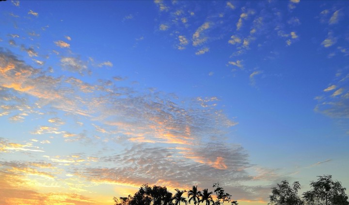 February's sky