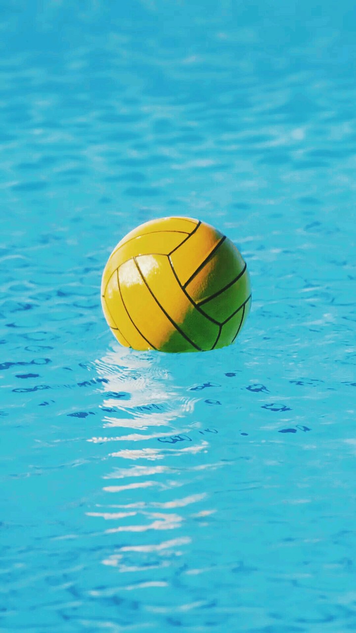 a ball in a pool