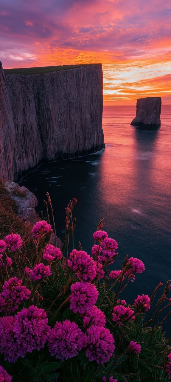 тапети sunset, coast