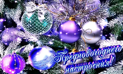 предновогоднее поздравление