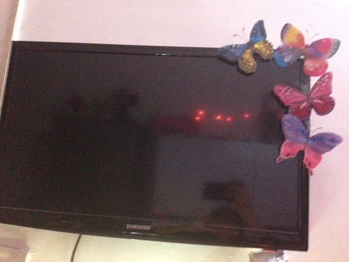 butterfly on LED...