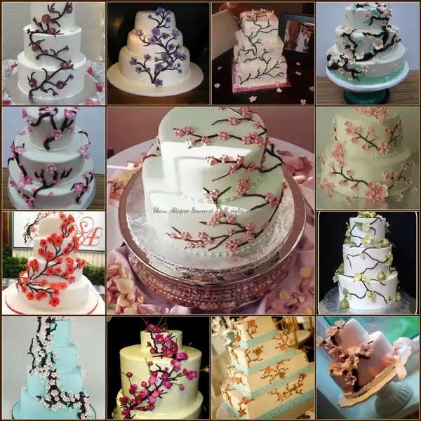 Cake Theme Cherry Blossoms