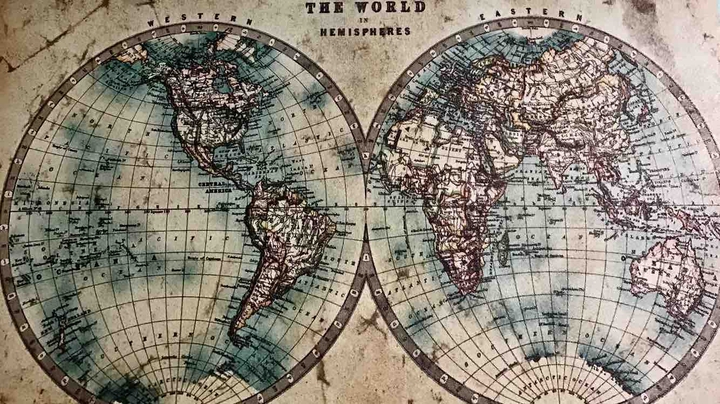 the world hemispheres