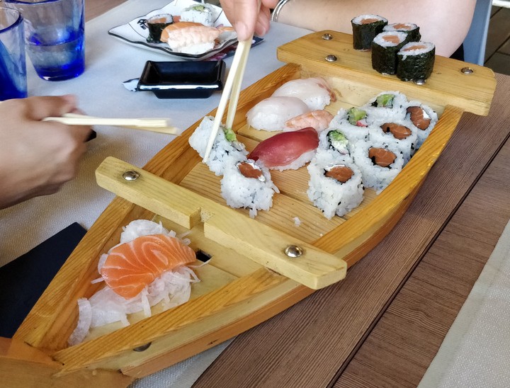 La barca fel sushi