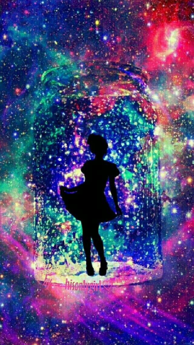 Glitter wallpaper