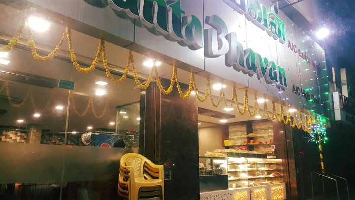 Outside of Chennai Sweetshop / eatery