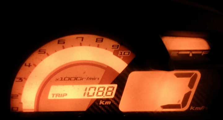 #Speedometer#night#mode#yamaha#fz#