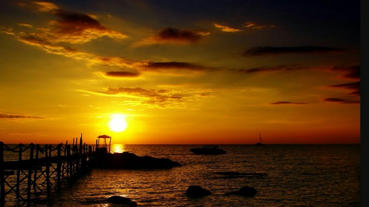Sun set