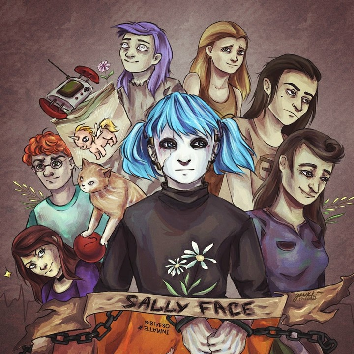 SallyFace (лицо Салли)