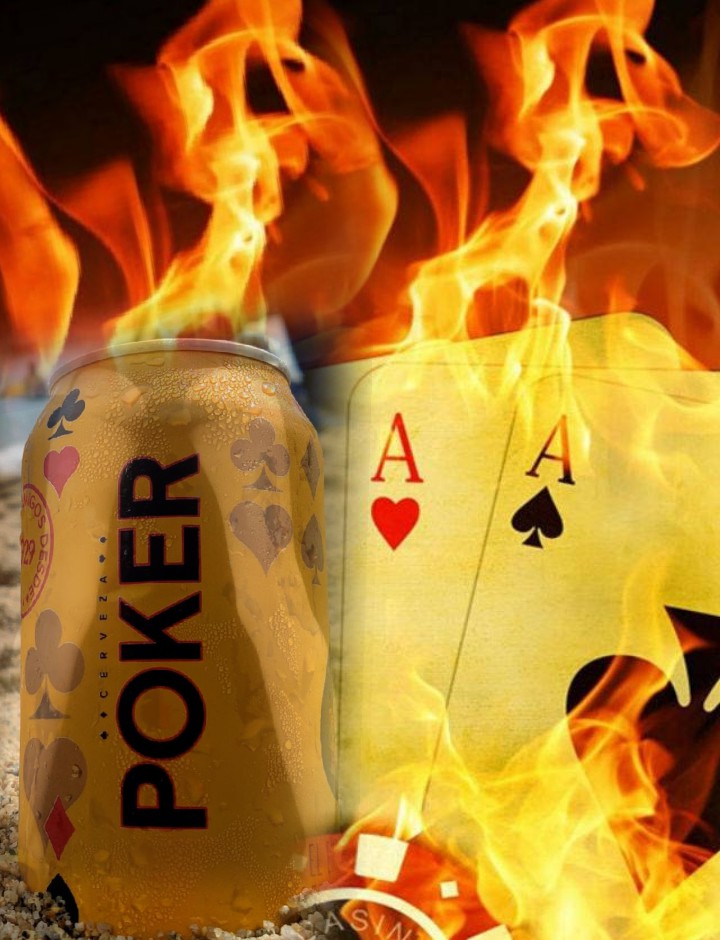 poker on fire