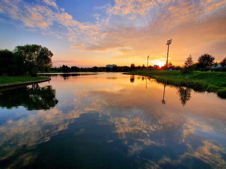 #sunset #mirror #reflection