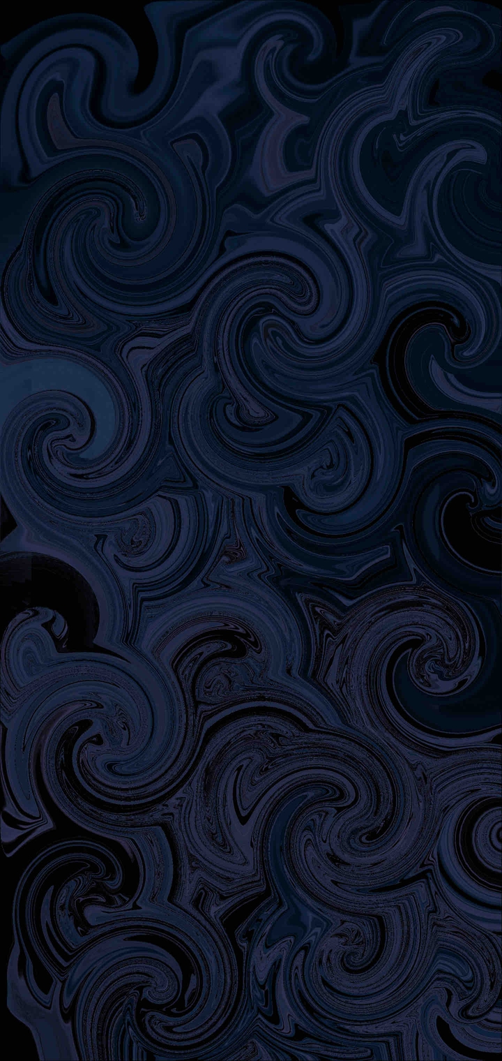 dark blue liquid