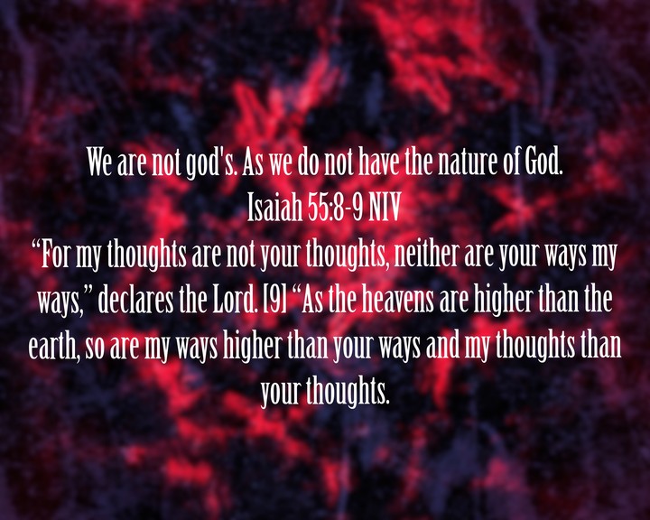 Nature of God