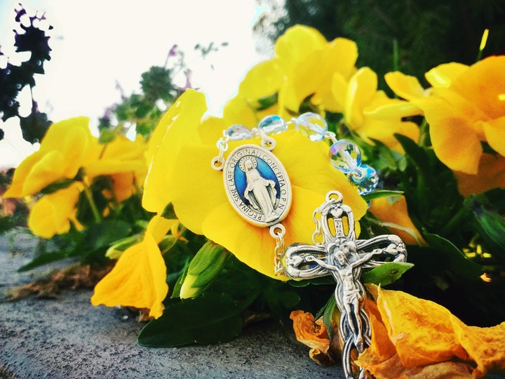 rosary and nature