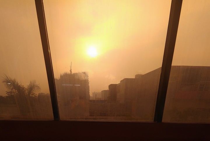 sun capture in window