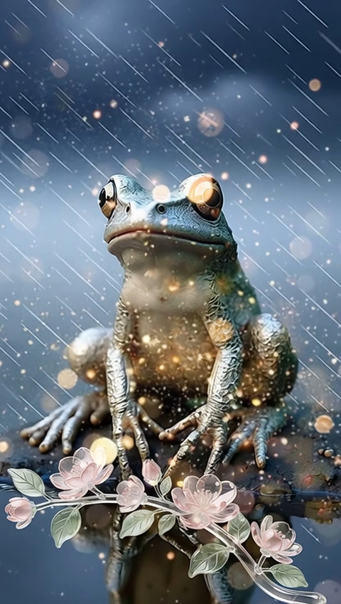 Rainy frog