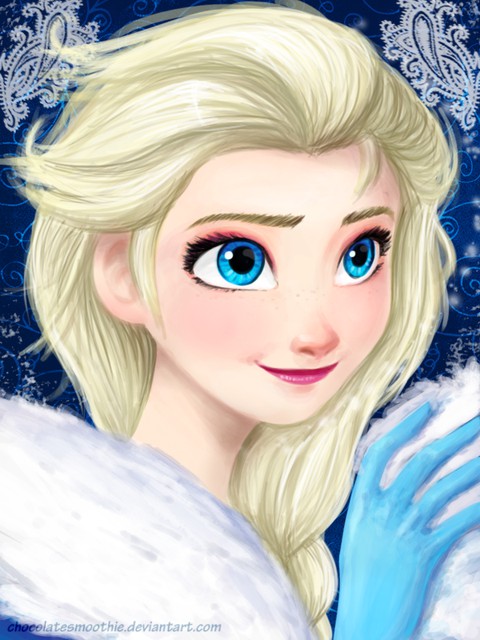Beautiful Smile of Elsa
