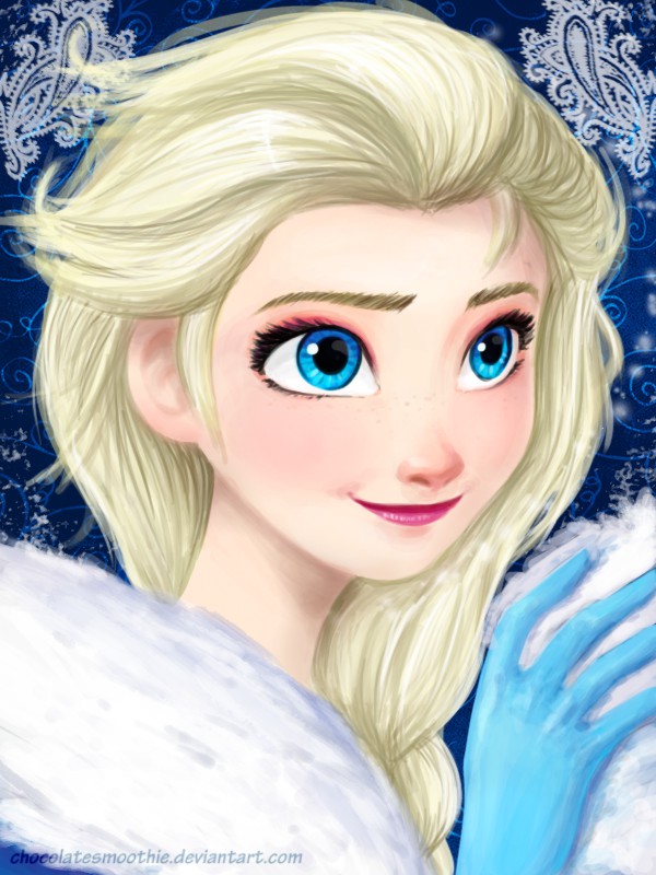 Beautiful Smile of Elsa