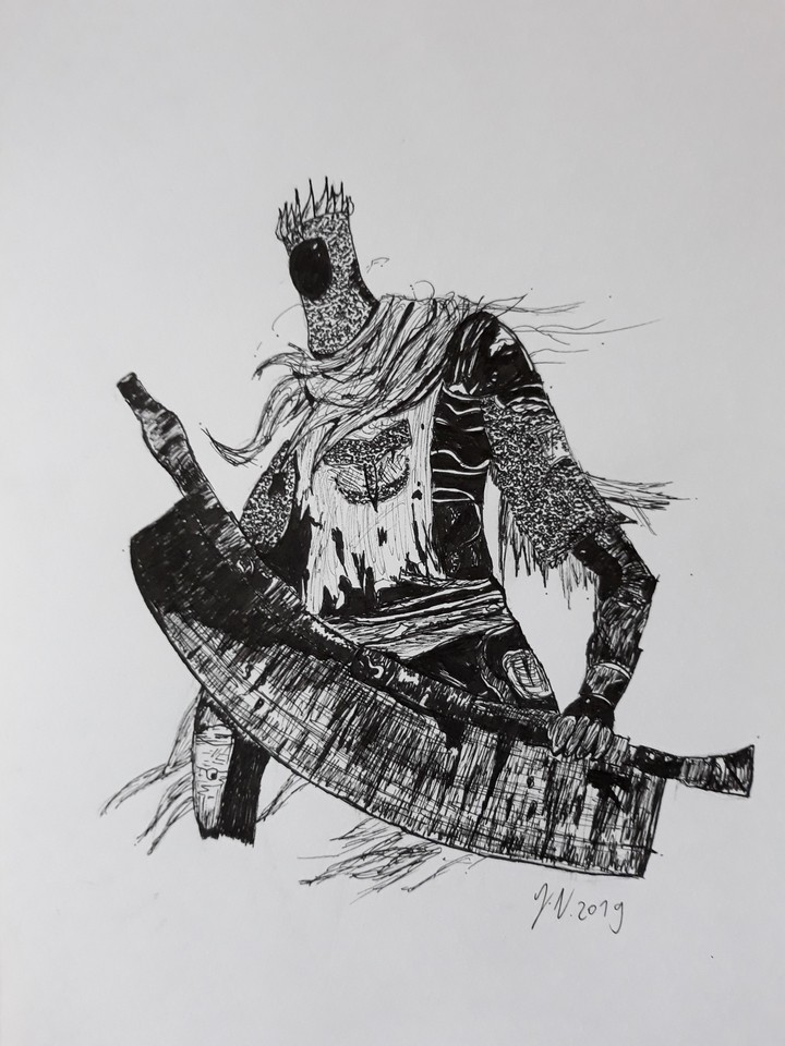 Dark souls 3  Yhorm the Giant by me/ FiX