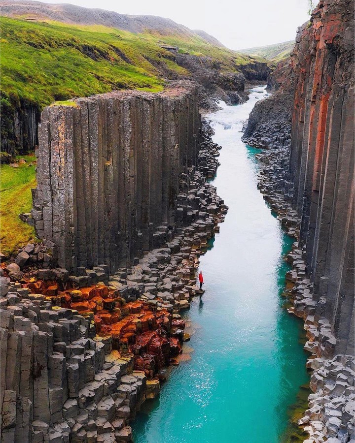 Stuolagil canyon