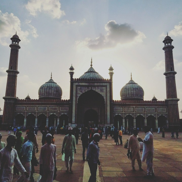 Jama masjid ,New Delhi.