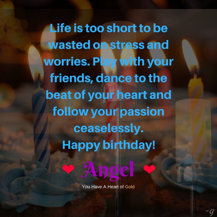 Many Many Happy Returns of The Day, God Bless You Dear ❤️