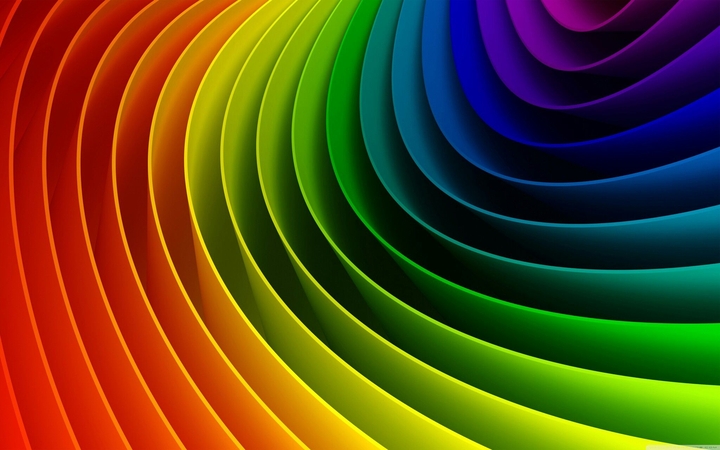 a range of colours or a range of colourful feelings