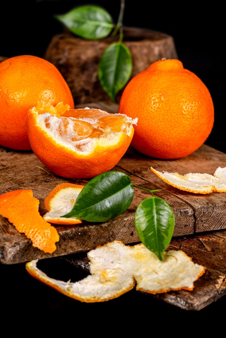 orange peels