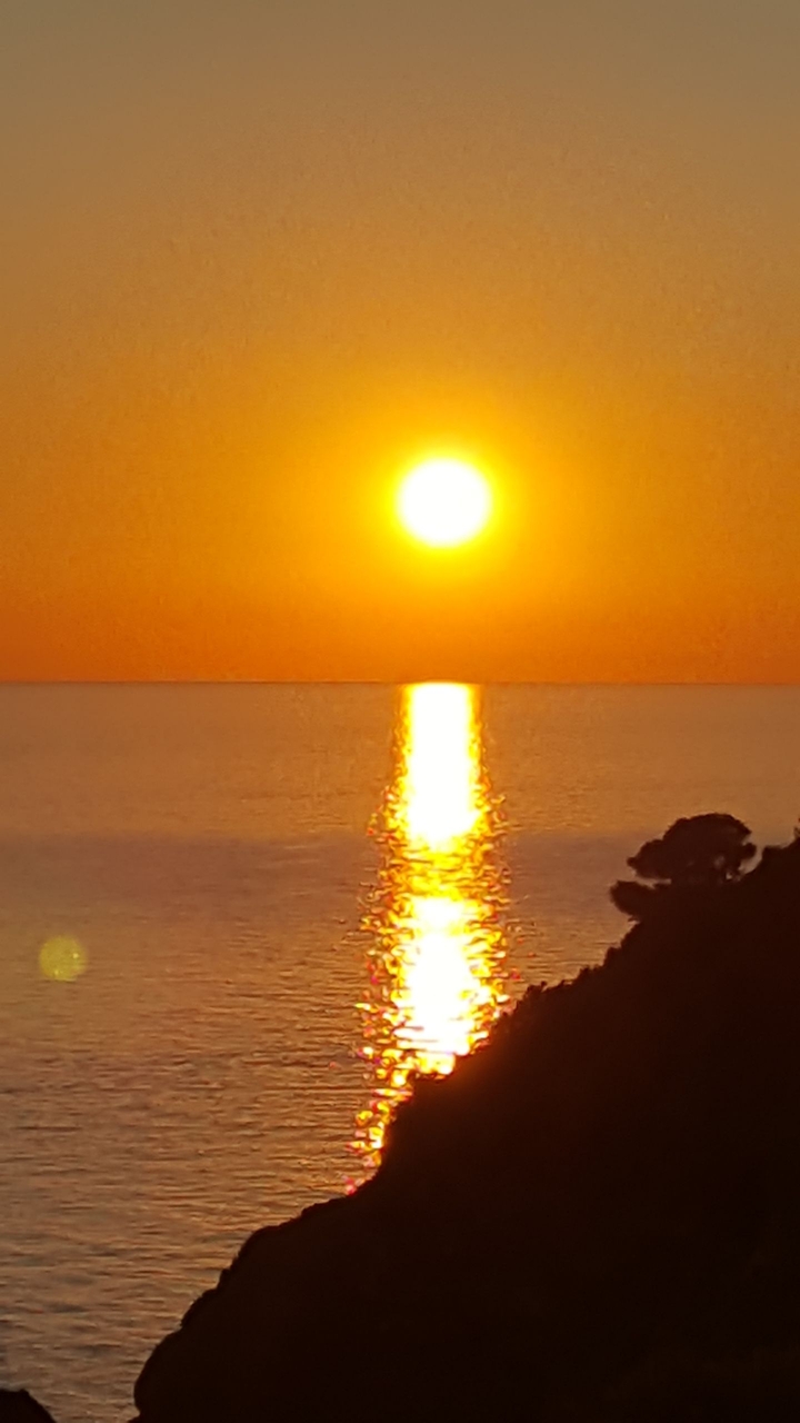 Sunset in Italy