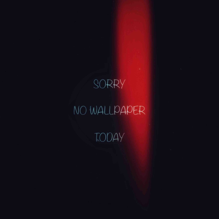 Sorry... or no