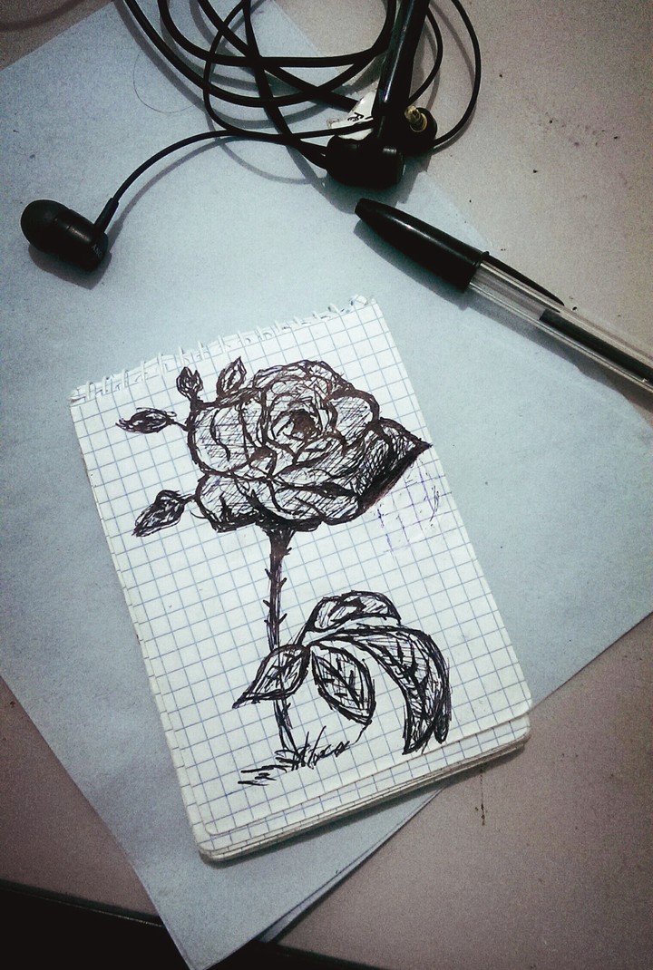 Drawing a flower