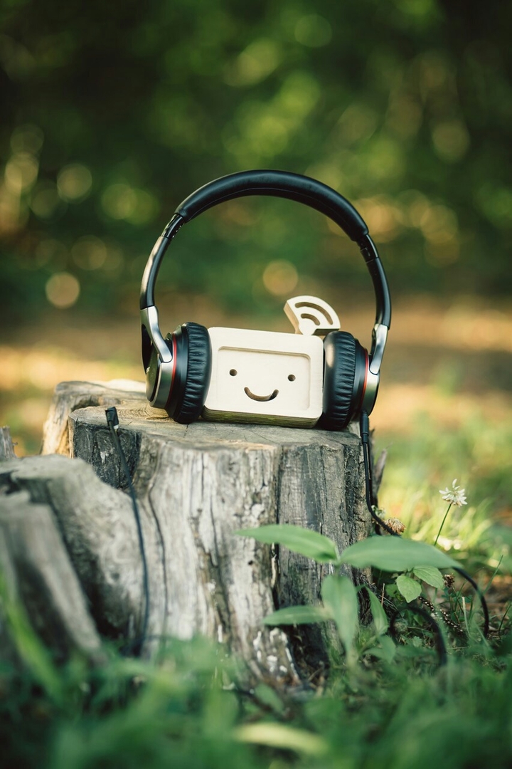 Listening music
