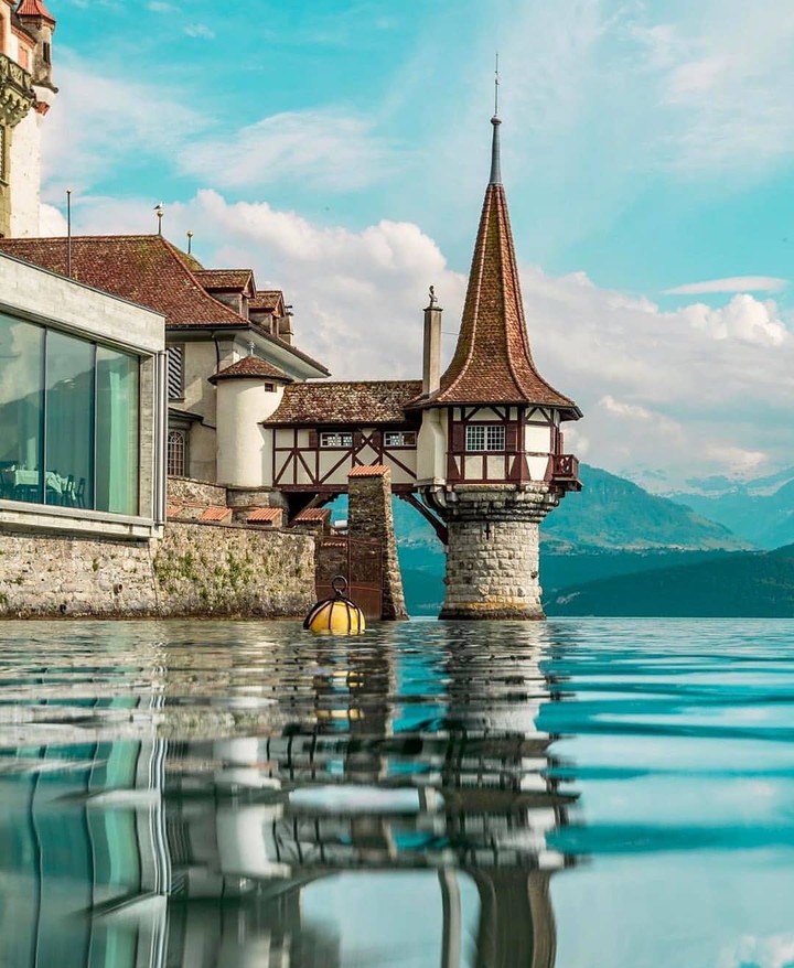 sinking tower