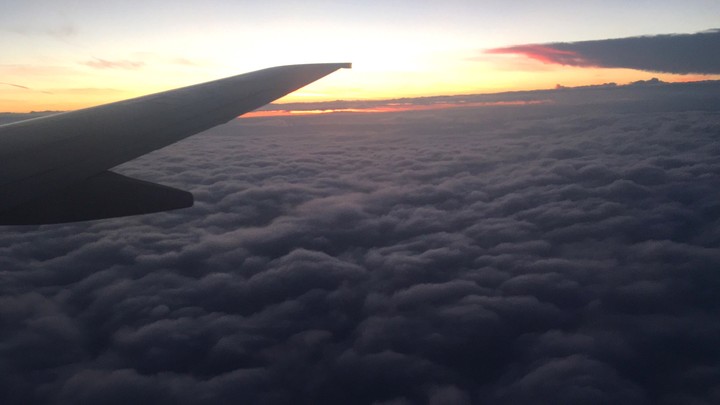 flight and sky
