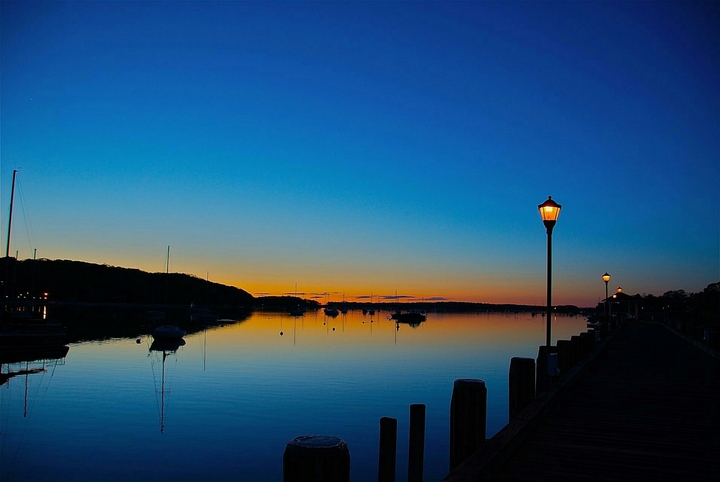 Night beautiful scene