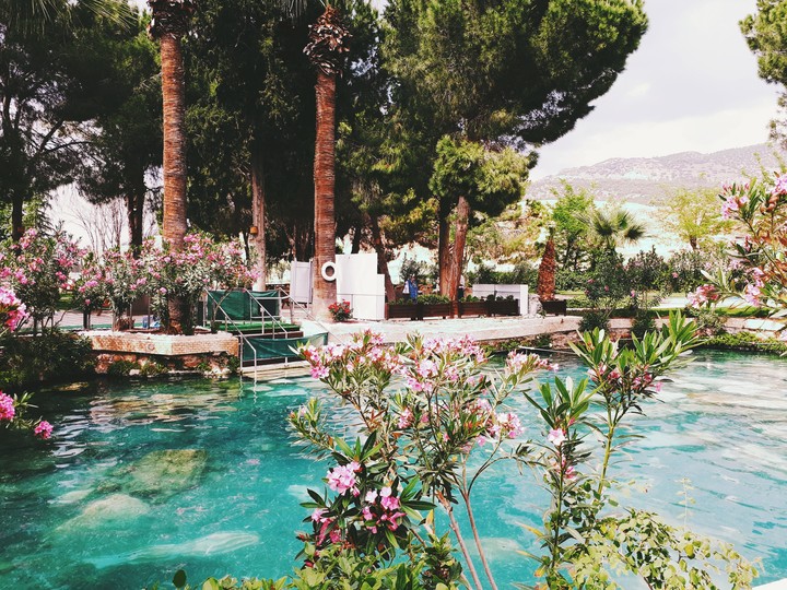 Antique pool