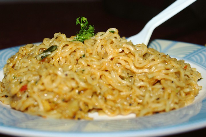 Maggi fast food love!