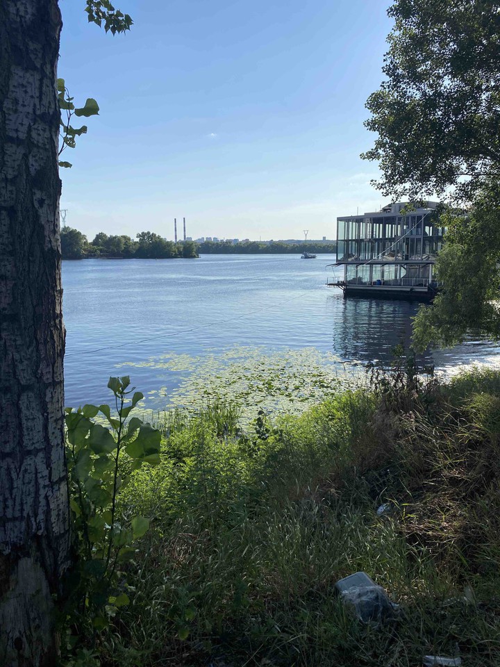 city river bank