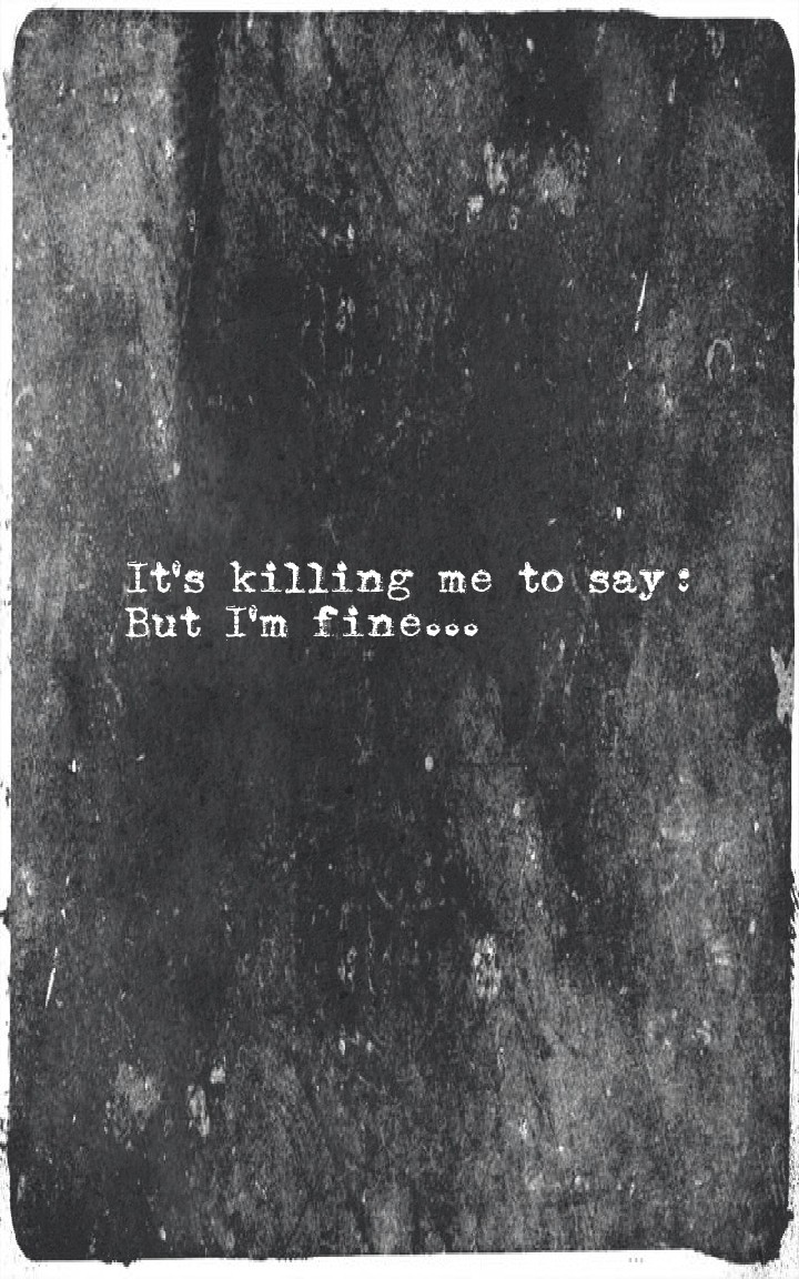 I'm fine