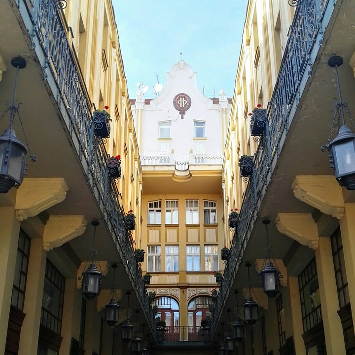 Hotel entrance