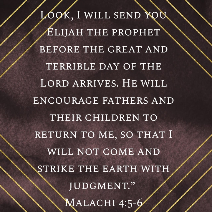 Malachi 4:5-6