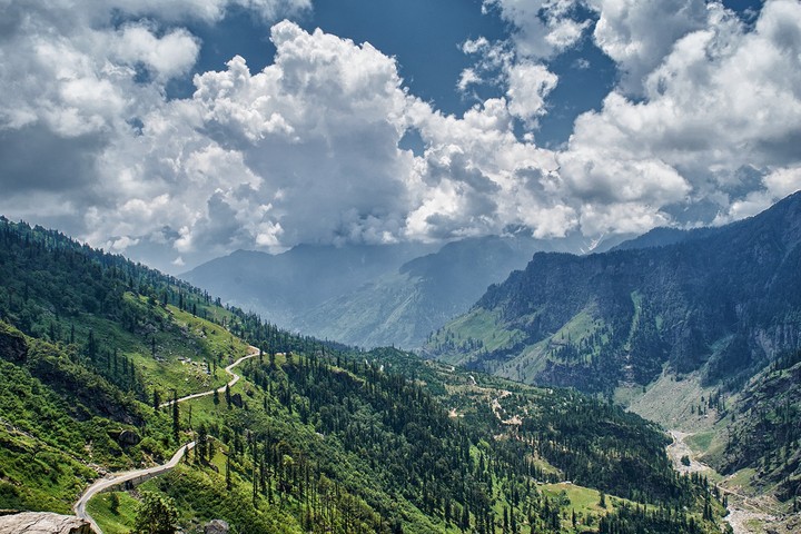 Himalayan hills of Manali
