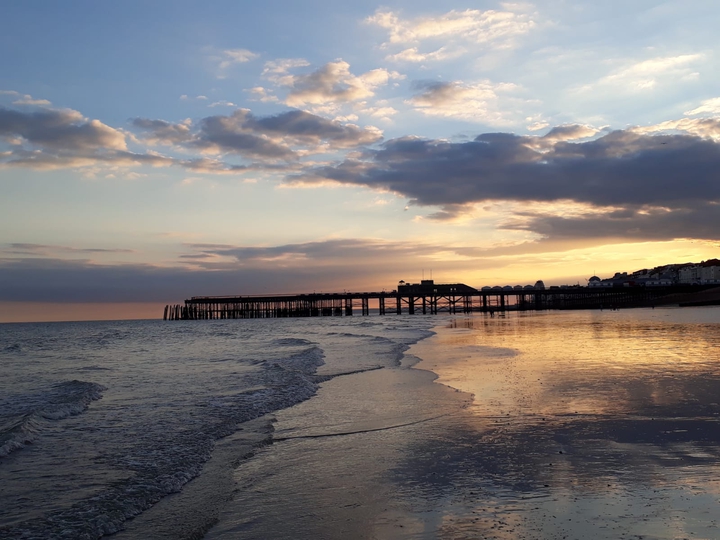 Sea sunset