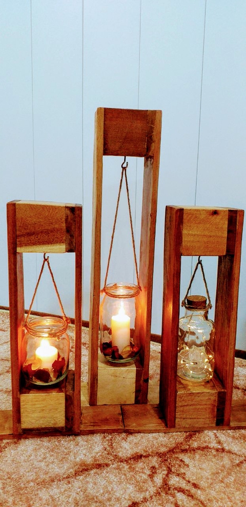wooden decorations