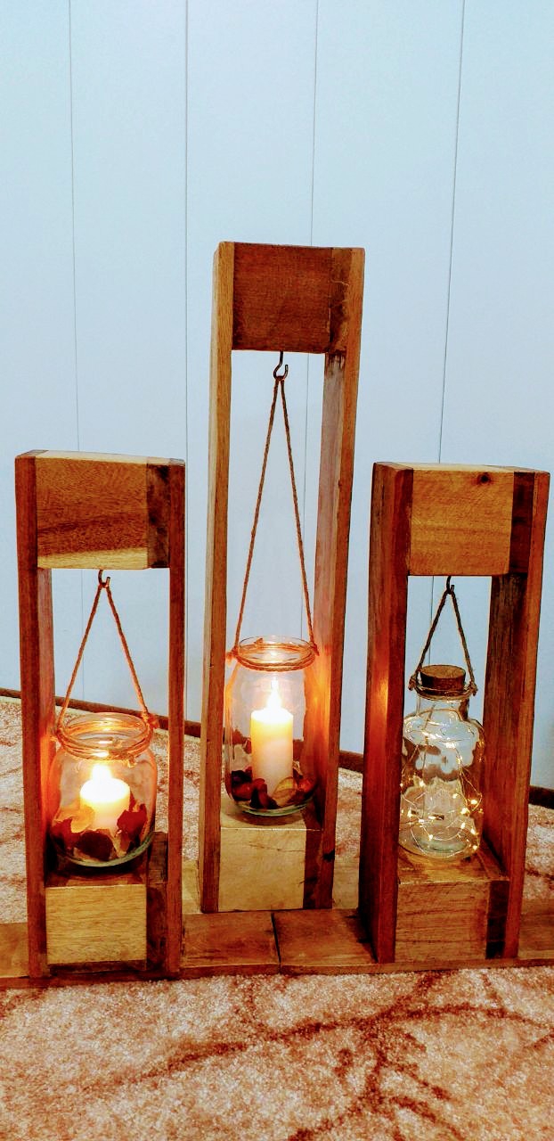wooden decorations