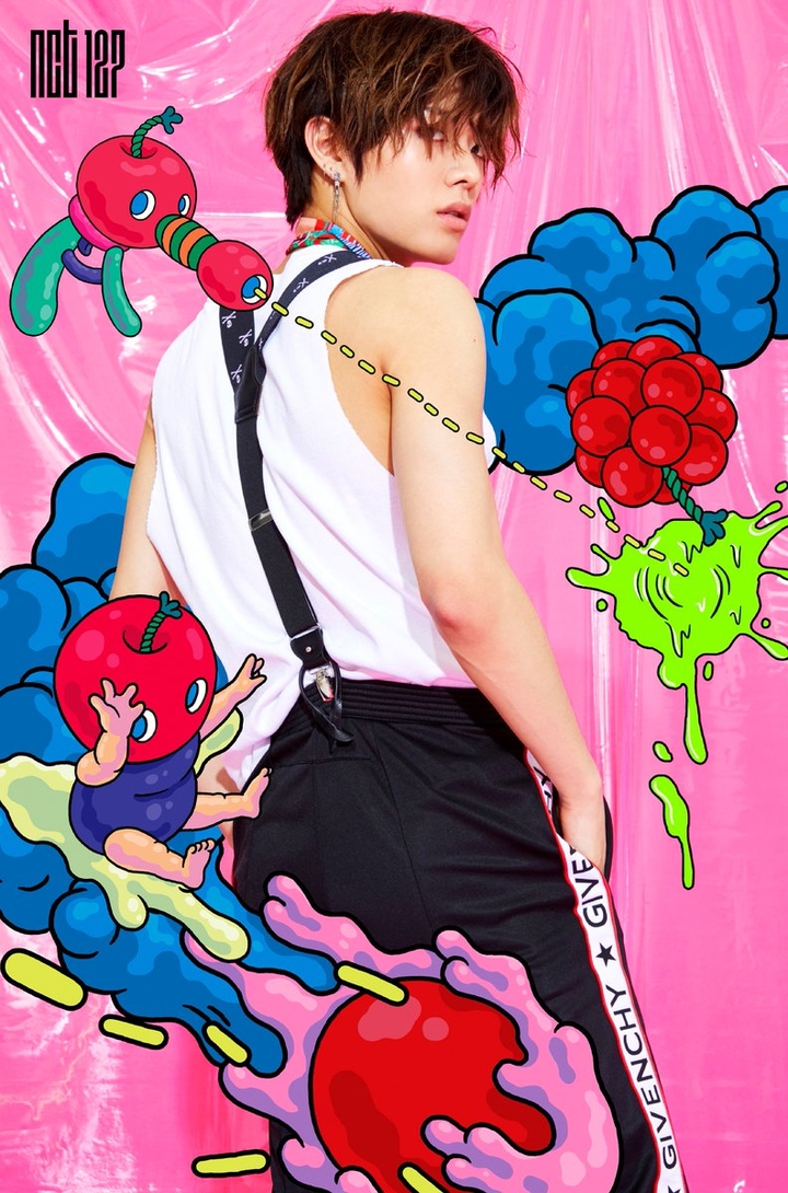 yuta cherry bomb pink teaser photo
